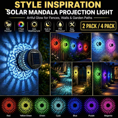 Changing Solar Mandala Projection